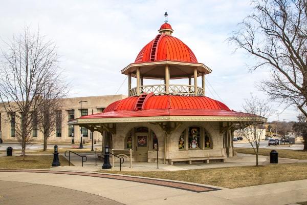 Transfer House in Central Park, Downtown Decatur